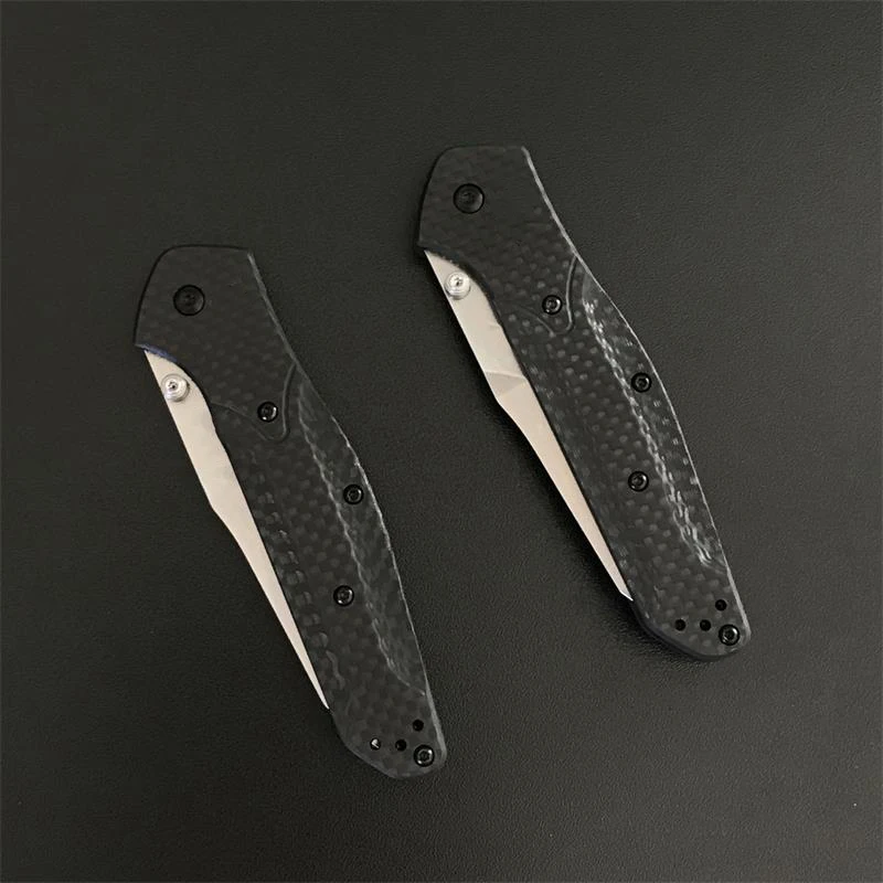 Carbon Fiber Handle BM 940 Folding Knife Stone Washing Blade Outdoor Safety Defense Pocket Knives