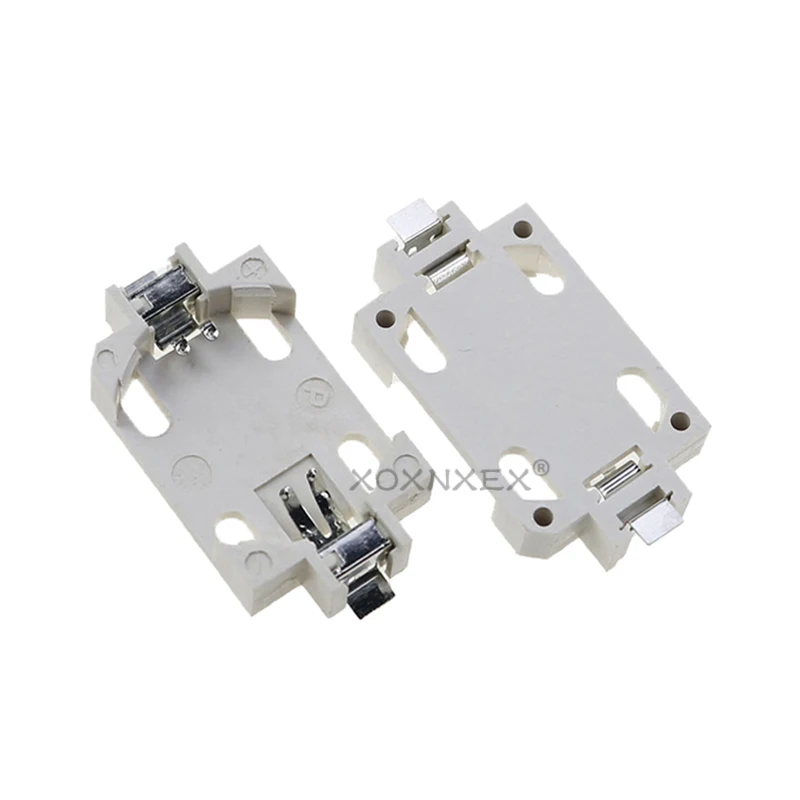 1pcs CR2032 Battery Holder Coin Cell Button Socket Holder Case CR2032 Coin Cell Button Battery Holder Mounting Base