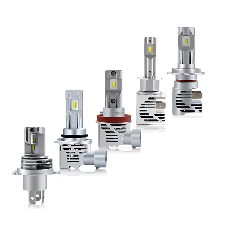 

2 шт. M3 LED ZES H1 H3 H4 H7 H11 9005 9006 H27 880 Автомобильные мотоциклетные светодиодные лампы для фар Hi-Lo Beam Moto Plug and Play Fog Low