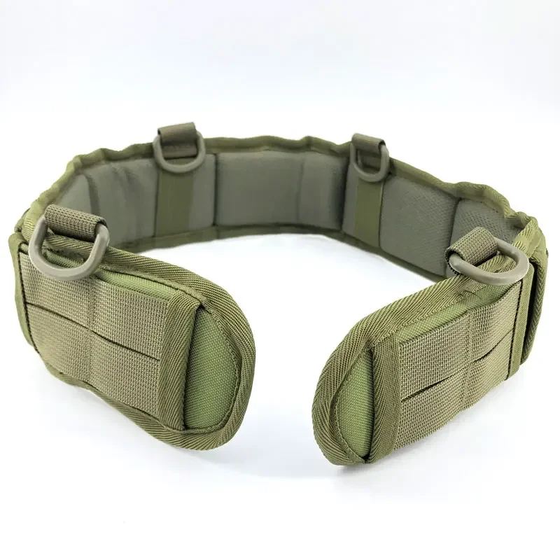 Tactical Molle Belt Airsoft Combat Battle Belt Shooting Gear Outdoor Men Hunting CS Soft Padded Waist Girdle