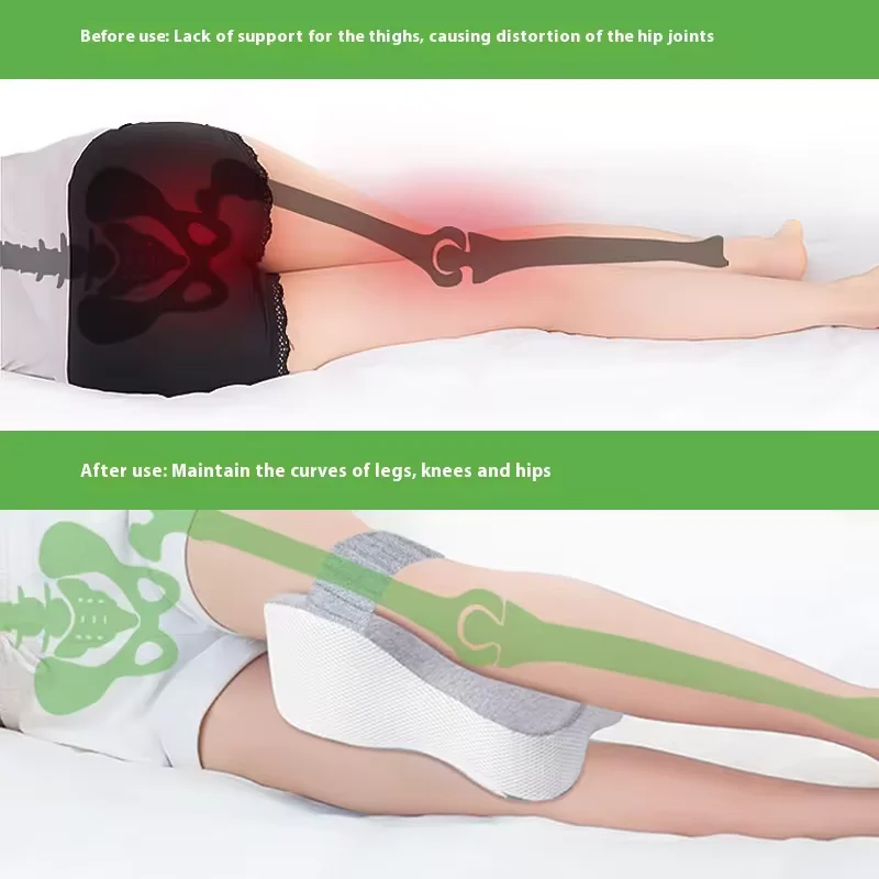 Orthopedic Knee and Leg Support Pillow for Side Sleepers 2