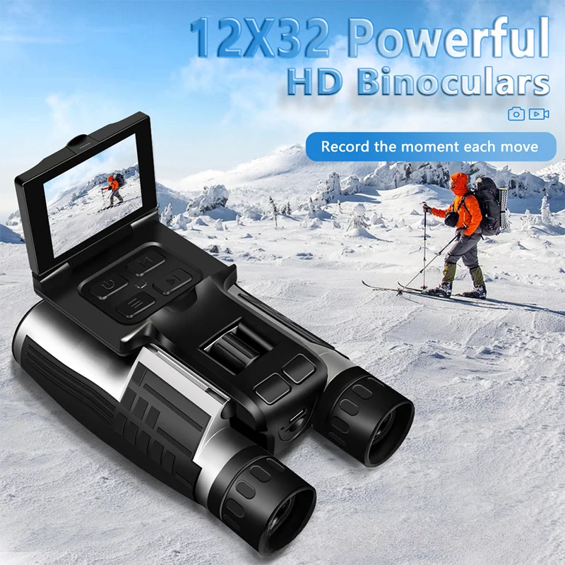 

Digital Camera Binoculars Outdoor 2.5KD Dual Tube Starlight Night Vision Telescope Coverage distance: 96 to 1000 meters