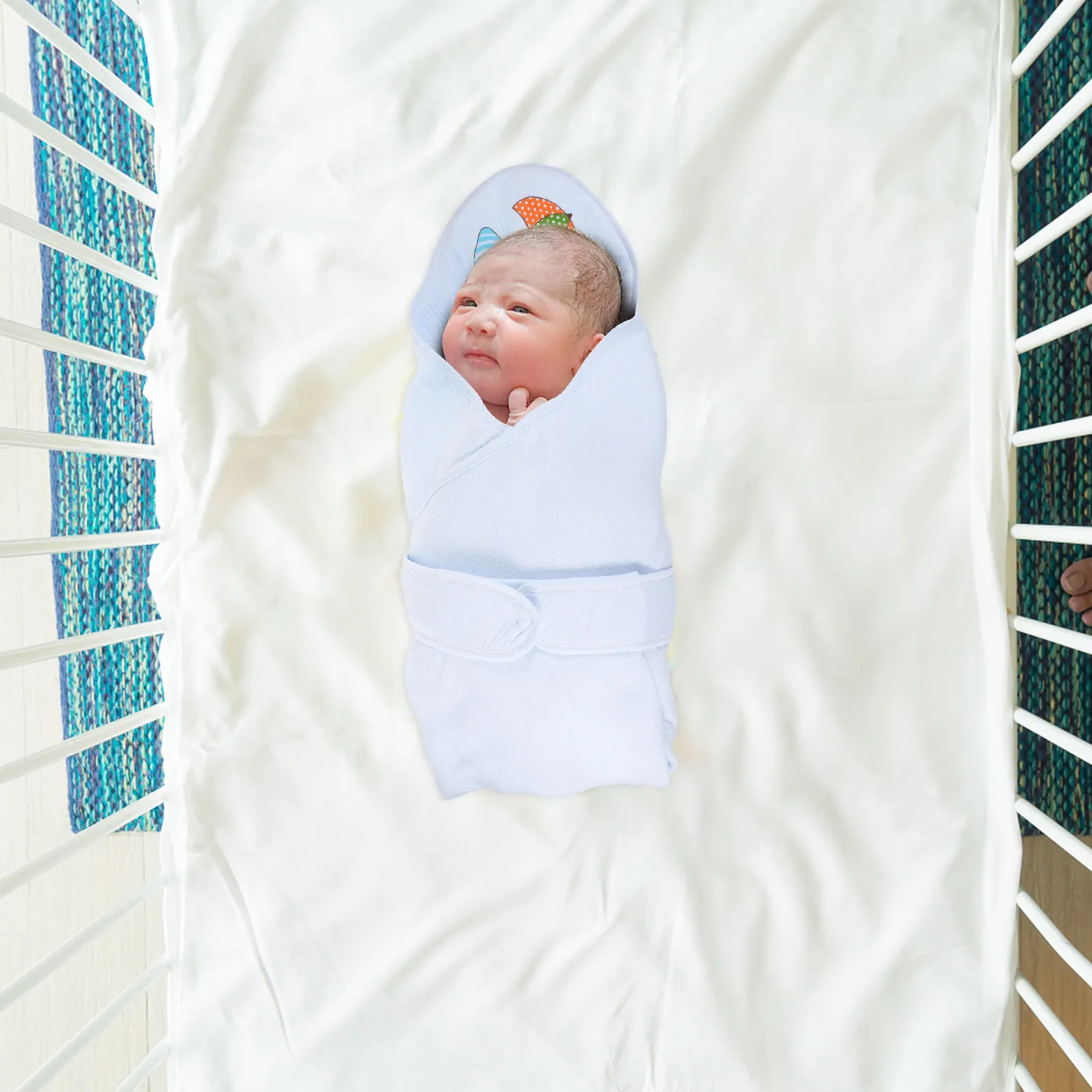 肌に優しいブランケット-ベビーおくるみラップブランケット-新生児服-ユニセックス-ソフトおくるみ