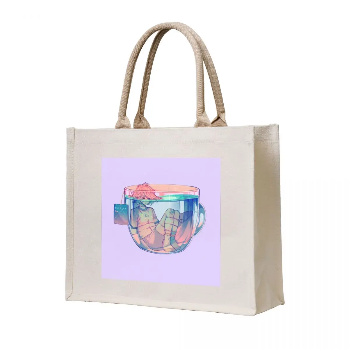 

Blue Tea Tote Bag hand bag Cloth bags female bag