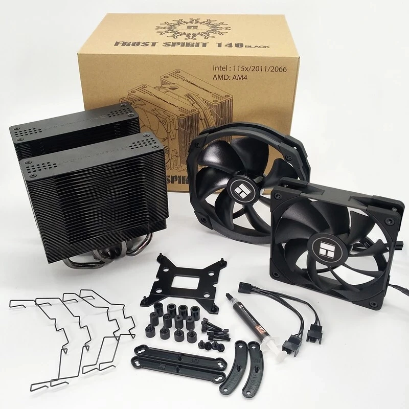 Thermalright FS140 Dual Tower CPU Cooler Radiator With 140mm PWM Fan 4PIN RGB For Intel 115x 2011 2066 AM4 Computer CPU Cooling