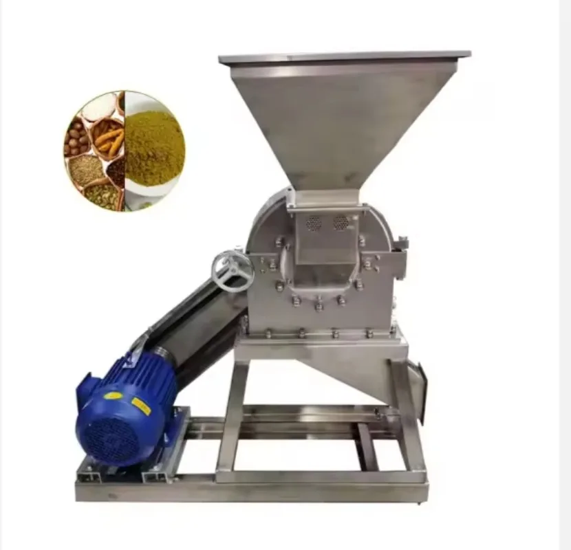 New Products Universal Crusher in Food Industry Finness 10-120mesh Powders Pepper Spice Soaking Rice Corn Grinder
