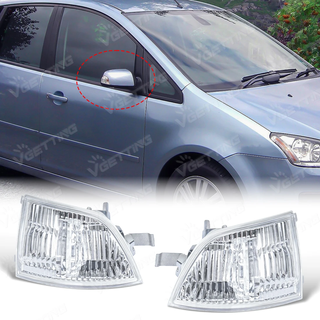 Side Wing Mirror Turn Signal Light For Mercedes-Benz W221 W212 W204 W176 W246 Rear View LED Indicator Blinker Lamp A2129067501