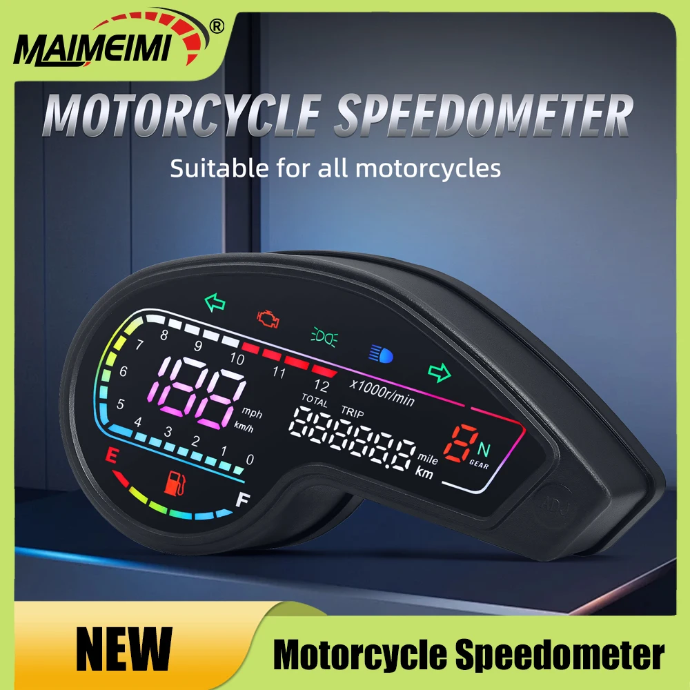 

For DM150 NXR150 MRX125 Vento Crossmax200 Bros Motorcycle Speedometer Digital Odometer RPM Oil Level Instrument Mexico Brazil
