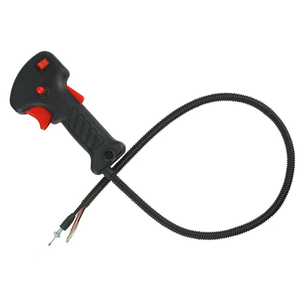 Easy Installation Brush Cutter Trimmer Handle Switch with Throttle Trigger Cable Perfect for Various Brands and Models
