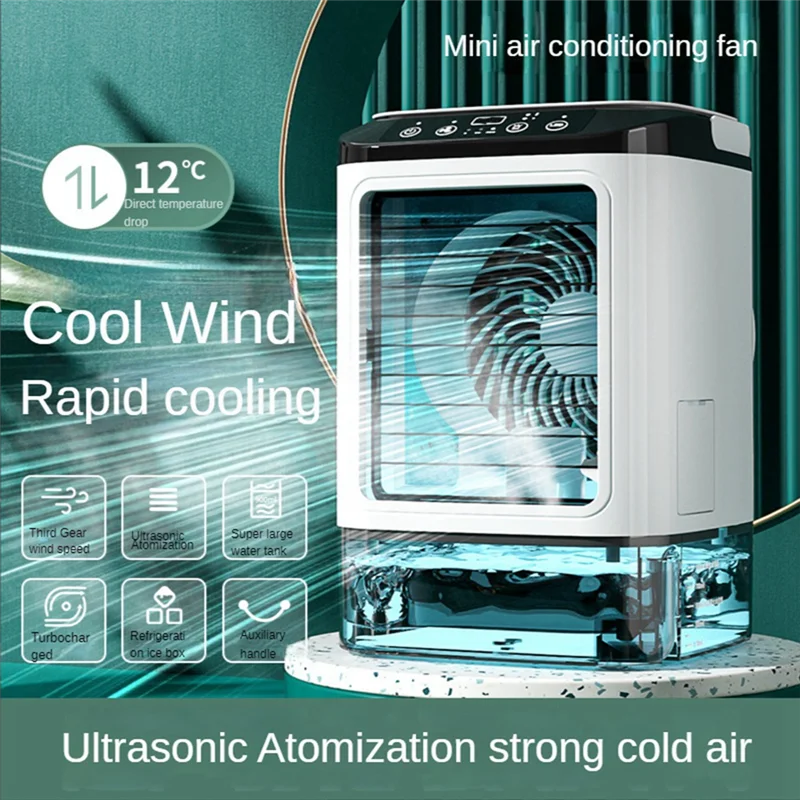 Cold Fan Home Mini USB Desktop Refrigeration Small Air Conditioning Fan Portable Wet Wet Water Cold Fan