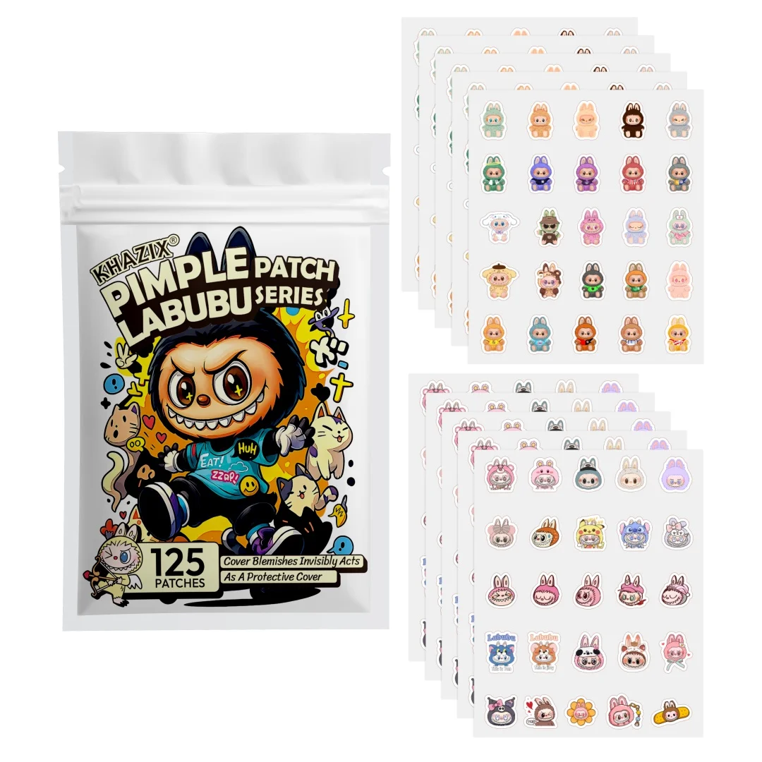 250 قطعة من رقعة حب الشباب الكرتونية، رقعة حب الشباب كونسيلر الوجه اللطيفة على شكل قطة، آمنة وغير سامة ولطيفة وغير مزعجة