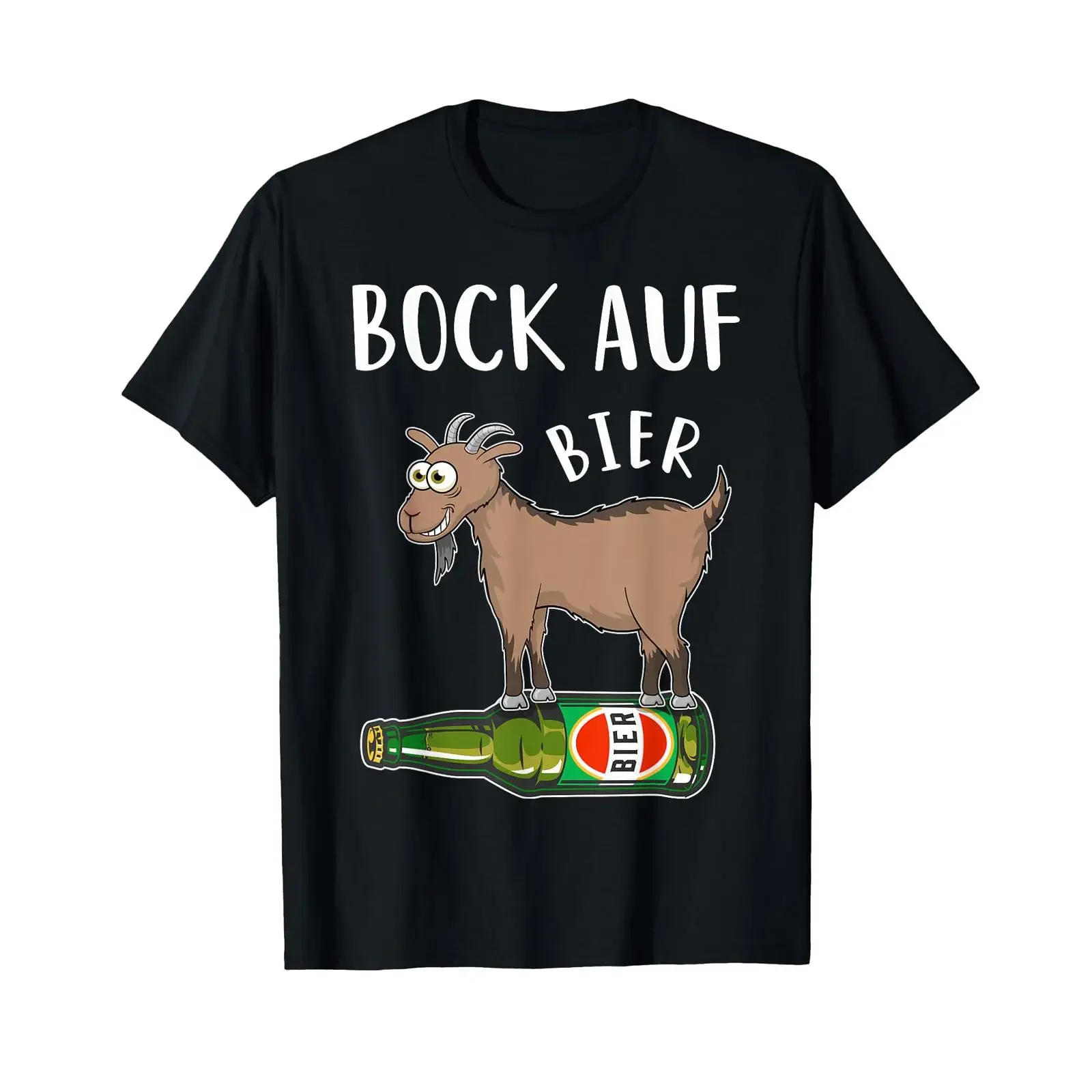Oktoberfest Malle Goat Billy Craving Beer T Shirt vintage Washed homme Breathable Stretched Unisex Versatile designer clothes