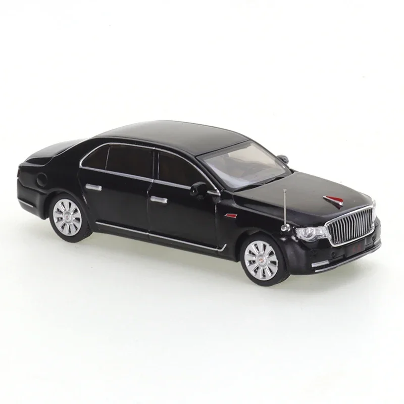 XCARTOYS 1/64 Alloy Car Model Hongqi Luxury Limousine（N501） Black Halloween Eve Christmas Diecast Model Toy Collection Gift