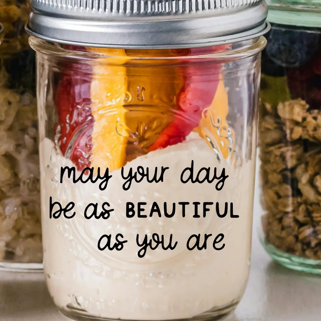 

Inspirational Quote Crystal Stickers Removable Handwritten Decals Positive Message Stickers Waterproof Multi-Scene Decor​ Label