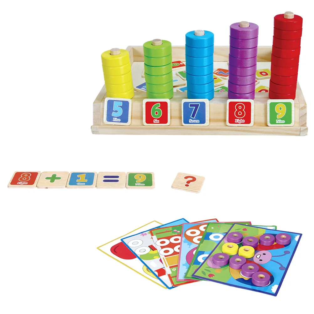 

1 set 1 Set Educational Abacus Abacus Number Educational Calculate Toy Counting Teaching Tool For Early Learning