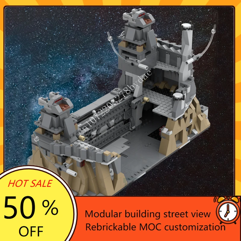995PCS Quadriple quad build Space War Militaire MOC SpaceShip Battle Custom Puzzels Architectuur DIY Assembly Model Speelgoed Geschenken