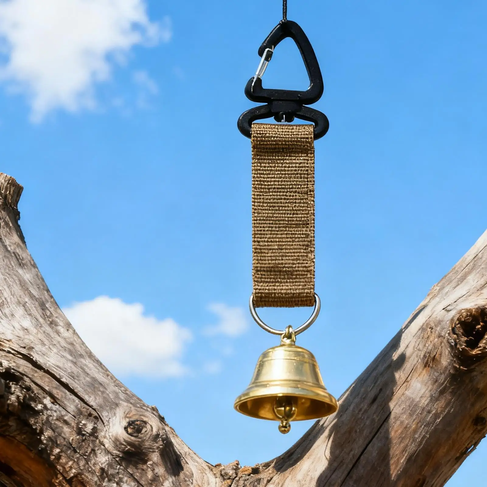 

Bear Bell Loud Brass Portable Outdoor Supplies Self Defense Bear Bell For Climbing Park Picnic Fishing Campfire Survival Tool