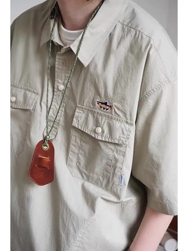 

Cobalt Blue ort Sve irt Мужская летняя японская одежда Sle Retro f Sve irt Премиум Спецодежда Five-Point Jaet