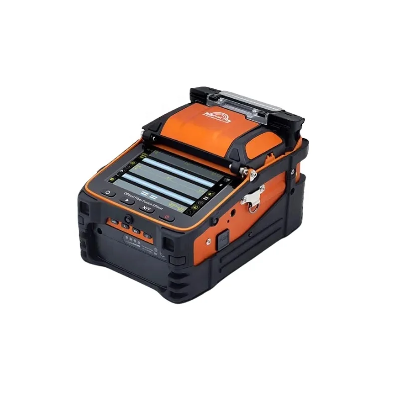 

8 In 1 AI-9 Optical Fiber Fusion Splicer, FTTH Fiber Splicing Fusion Machine, Signal Fire, Multi-language FTTH Equipment