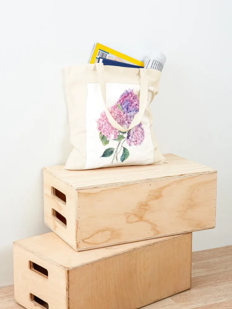 فرع الألوان المائية من الكوبية المتفتحة حمل حقيبة كيس صب فام حقيبة مخصصة حقيبة نسائية للمتسوقين #4