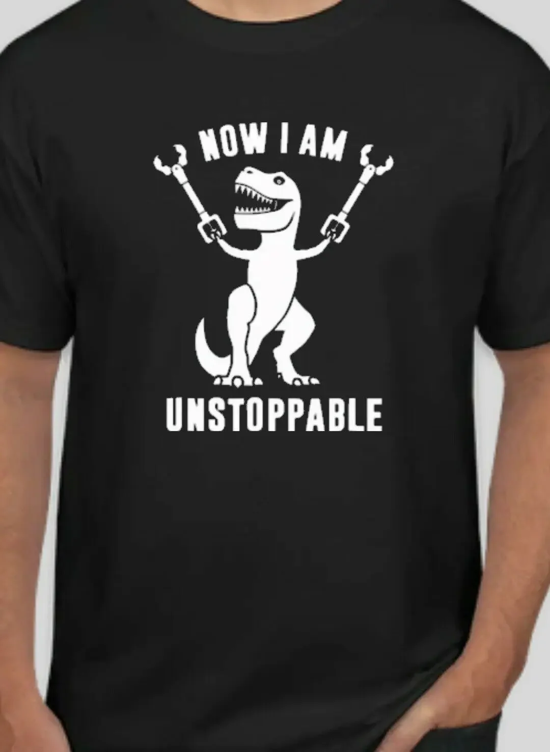 Funny Trex T Rex Now I Am Unstoppable Shirt