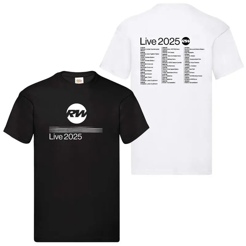 Robbie 2025 UK Tour T-Shirt Williams Music Fan Concert Tee Gift EU Dates