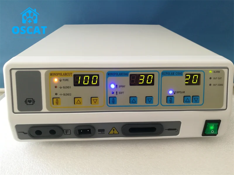 OSCAT Veterinary Equipment Six Working Mode CE Approval Medical Operation Surgical Bipolar Electrocautery