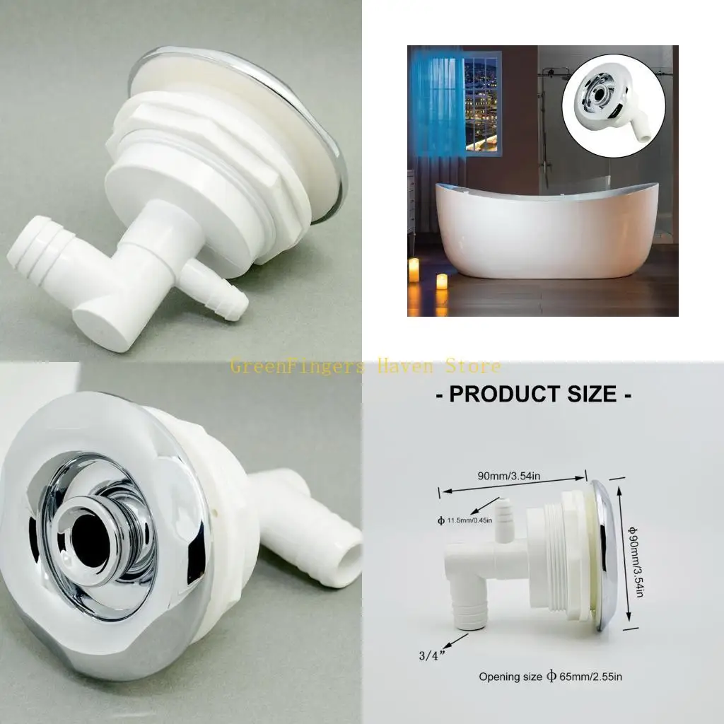 F68D High Efficiency Spa Massage Jets Nozzle for Pool Easy Installation Designs