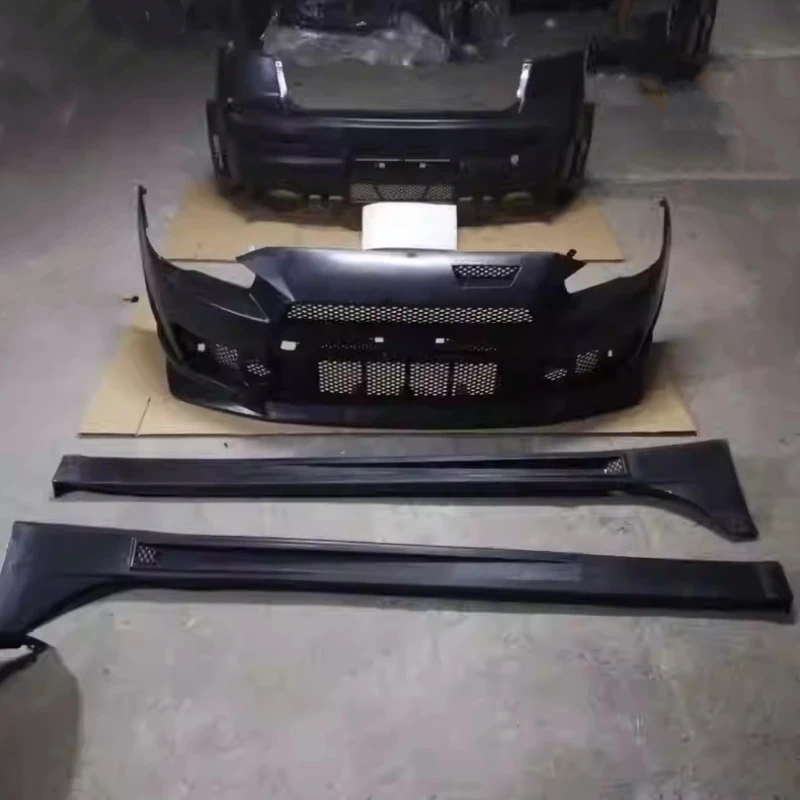 

Комплект кузова автомобиля для Mitsubishi Lancer-ex 2009-2017, модифицированный новый стиль, передний и задний бампер, боковые юбки, материал ПП