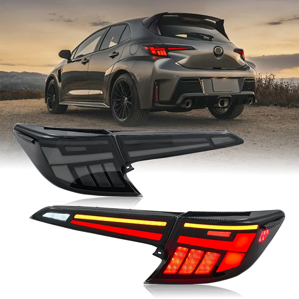 

All-In-One LED Tail Light For Toyota Corolla Hatchback US Version 2020-2024 Plug And Play Rear Tail Lamp Auto Upgrade Modified