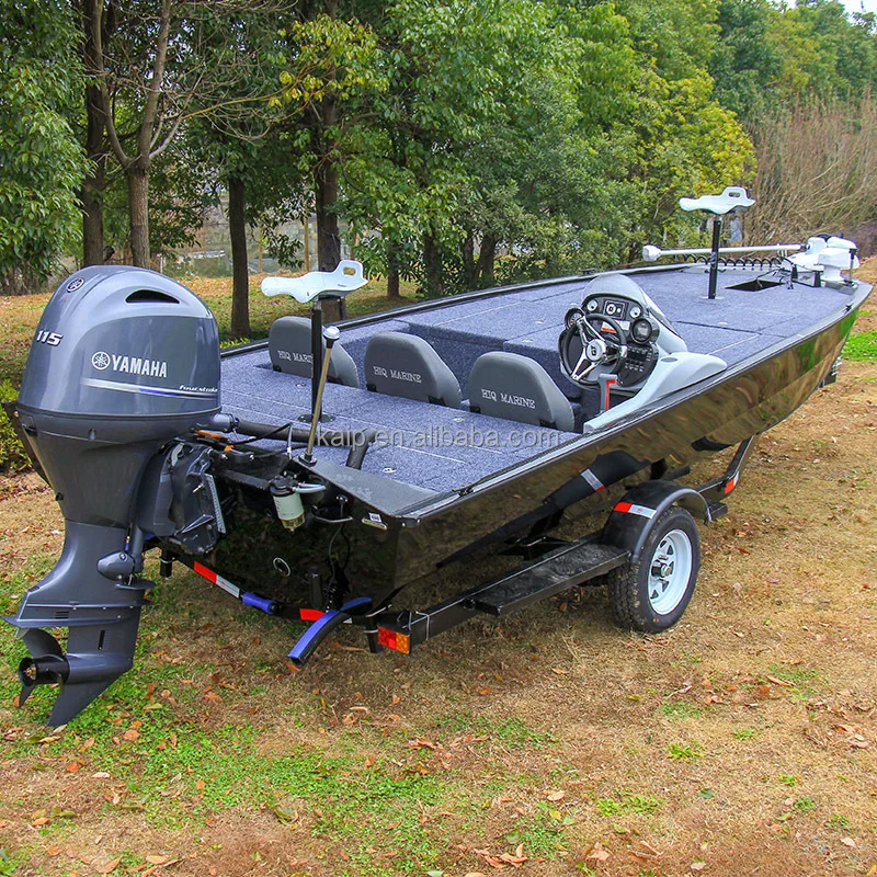 Manufacturer wholesale perch bait boat aluminum water game equipment, with engine for sale