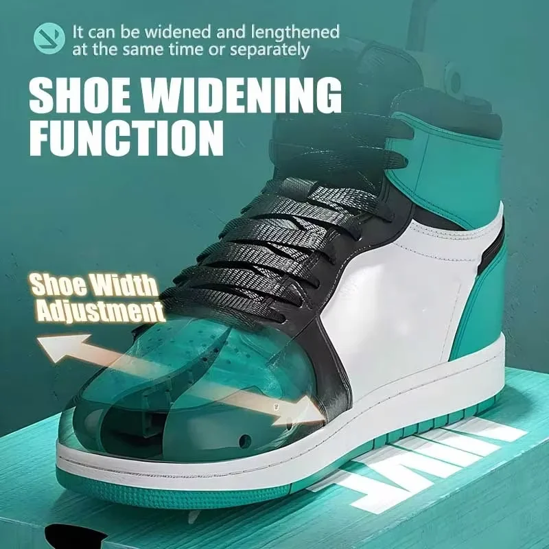 1/2Pcs Universal Shoe Stretcher Adjustable Boot Stretcher PC Sneaker Shoe Widener with Steel Shaft for Left&Right Shoe Expander image 6