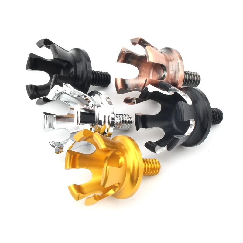 Motorcycle Crown Style Seat Bolt Screw Nuts Mount Knob Cover for Harley Sportster Dyna Fatboy Road King Softail Street Bob 96-21
