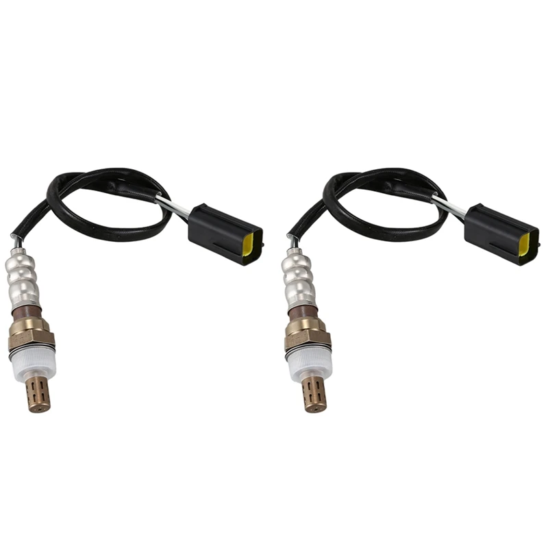 2X FRONT Lambda Oxygen Sensor For CHEVROLET AVEO KALOS LACETTI NUBIRA MAZDA 1.4 1.6 1.8 NO 96418965 96325533 480Mm