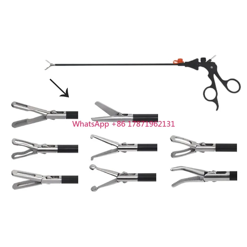 Grasper Laparoscopic Forceps  scissor dissctor Instruments Electrosurgical Bipolar Forceps Bipolar