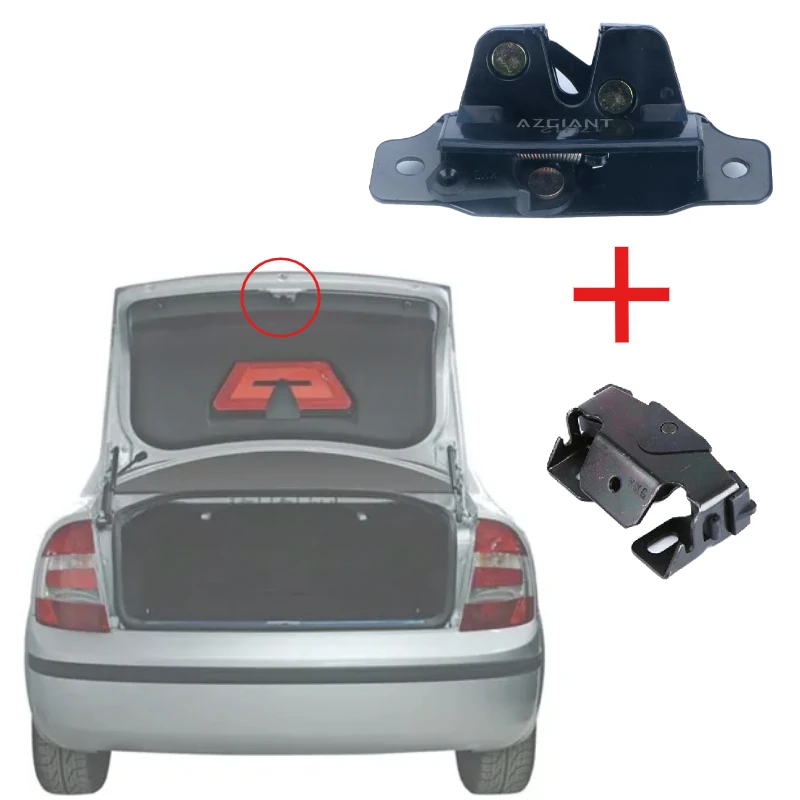 

AZGIANT 871951 Car Rear Trunk Lid Tail Gate Latch Lock Actuator OEM for Peugeot 206 207 Hatchback 207 Sedan Citroen C2