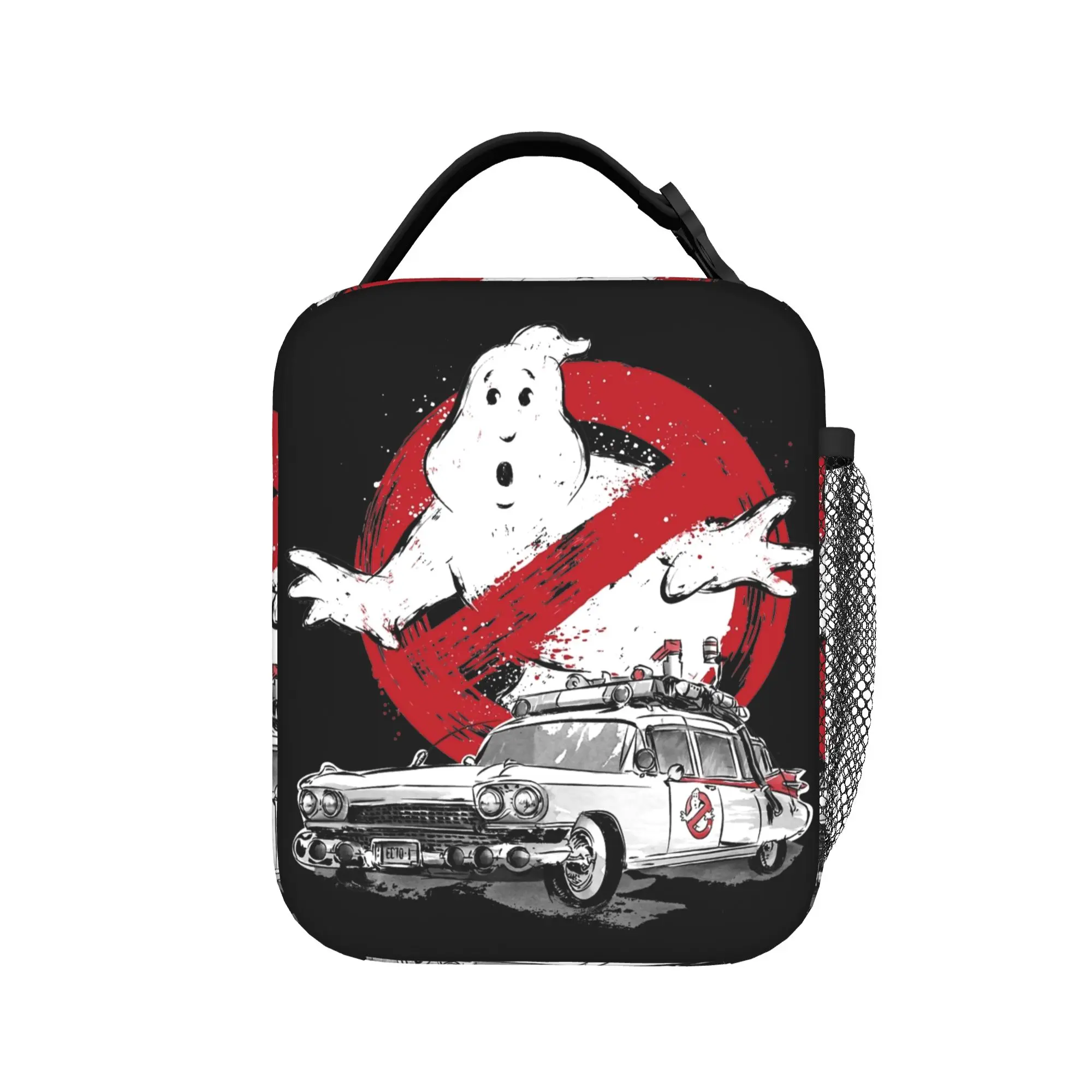 Ghostbusters Monster Thermal Insulated Lunch Bags for School Ghost Busters Portable Food Container Bags Thermal Cooler Food Box