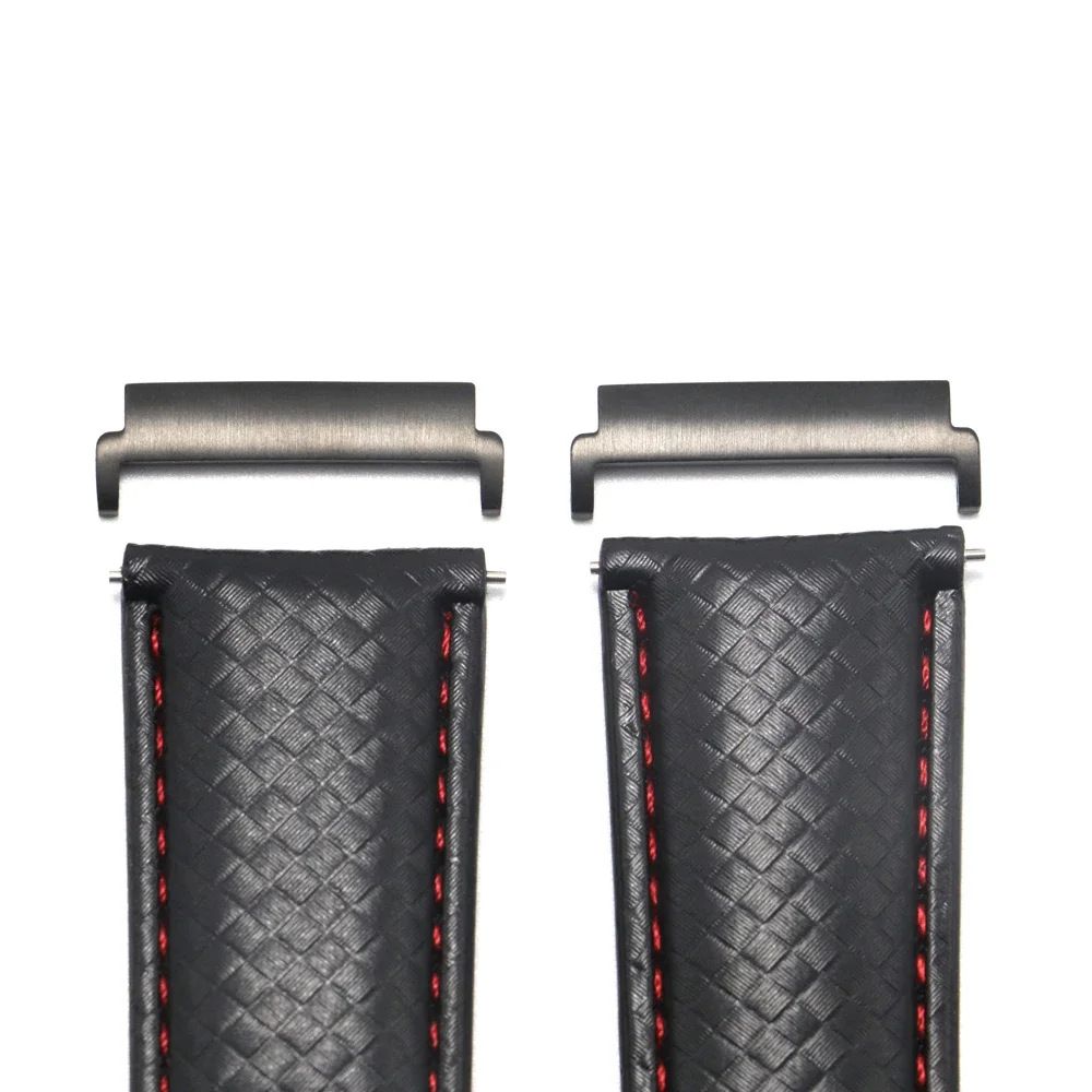 Conector de metal para samsung galaxy watch 7/6/5/4 clássico 18mm 20mm 22mm adaptador de aço inoxidável de liberação rápida para huawei watch5