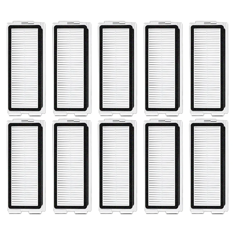 A76G-Hepa مرشحات استبدال ل JONR P20 PRO / JONR T5 Pro جهاز آلي لتنظيف الأتربة اكسسوارات قابل للغسل تصفية 10 قطعة