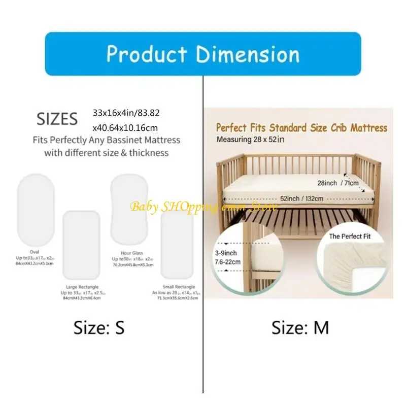 23GD 2PCS Crib Fitted Фото №6