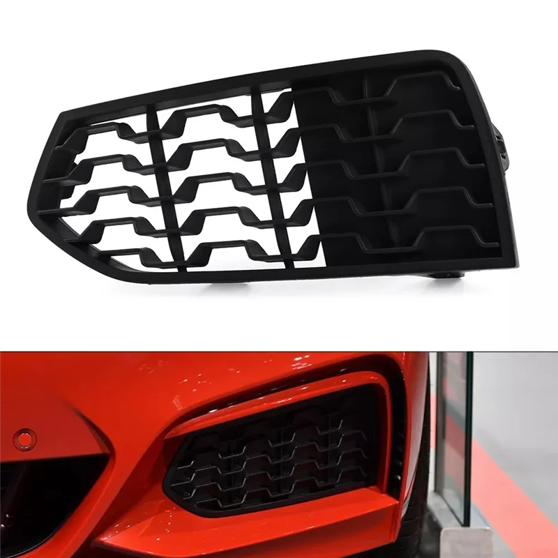 Gril Lampu Kabut Bumper Depan Superior-For BMW Seri 2 F22 F23 M Sport