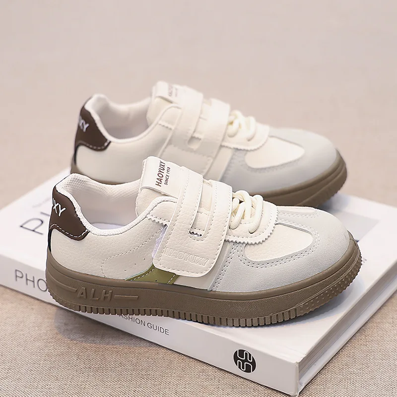 Zapatos 2025 Autumn New Kids Sneakers Comfort Anti Slip Girls' Casual Shoes Retro Versatile Boys Running Shoes Zapatillas Hombre