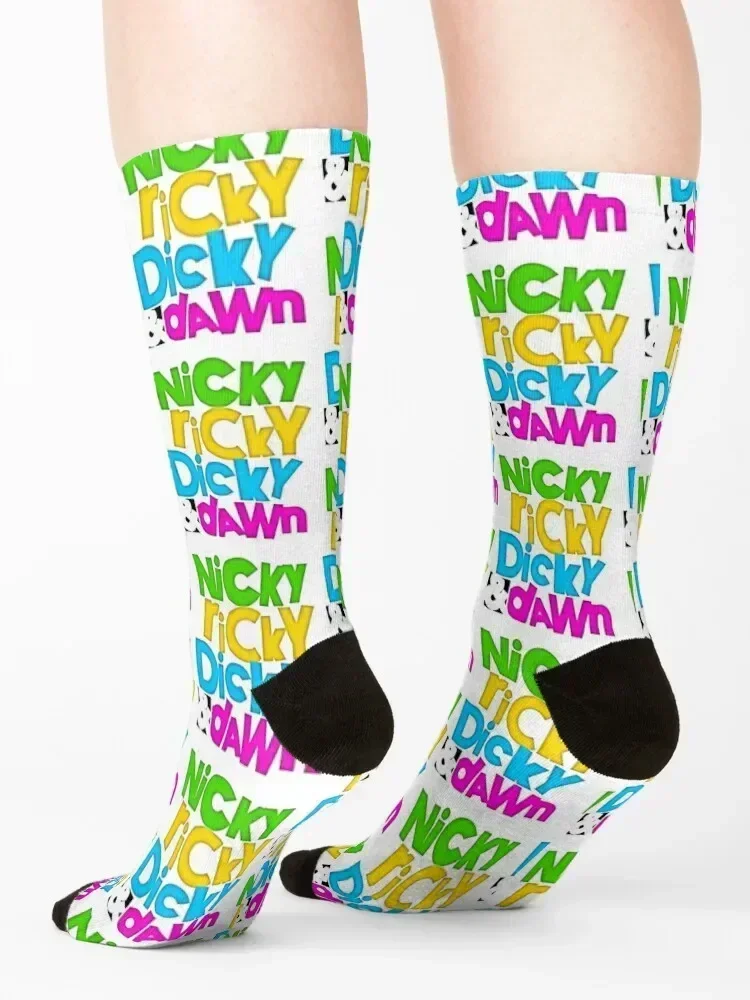 Nicky, Ricky, Dicky and Dawn Socks Stockings man loose hockey Ladies Socks Men's
