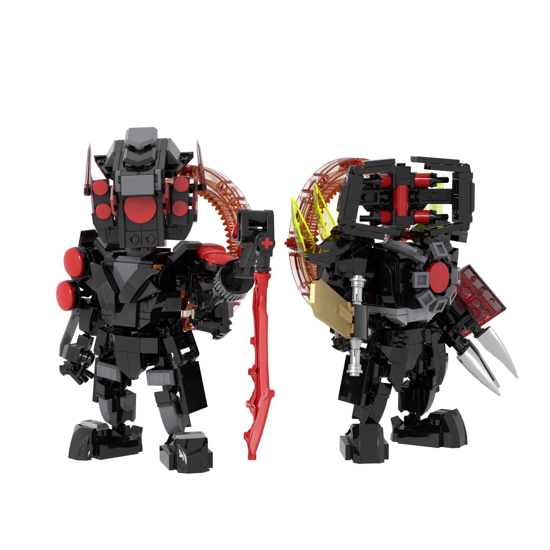 

Titan Audio Doomsday Watchman Tv Man Building Block Toy Toilet Man War Surveillance Man Assembly