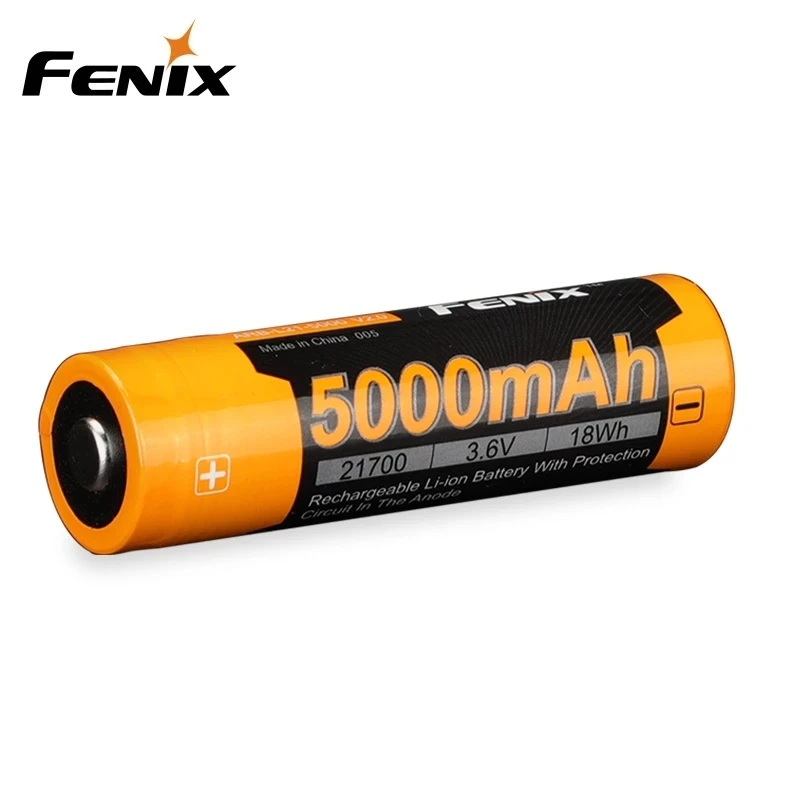 Fenix ARB-L21-5000 V2.0 5000mAh 21700 rechargeable Li-ion Battery