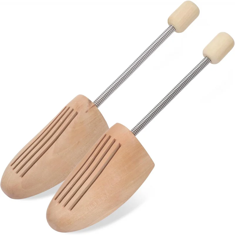

TOPMAYA Shoe Stretchers for Women & Men, High-Load Shoe Stretchers Wood, Stainless Steel Spring Shoe Stretcher Moisture