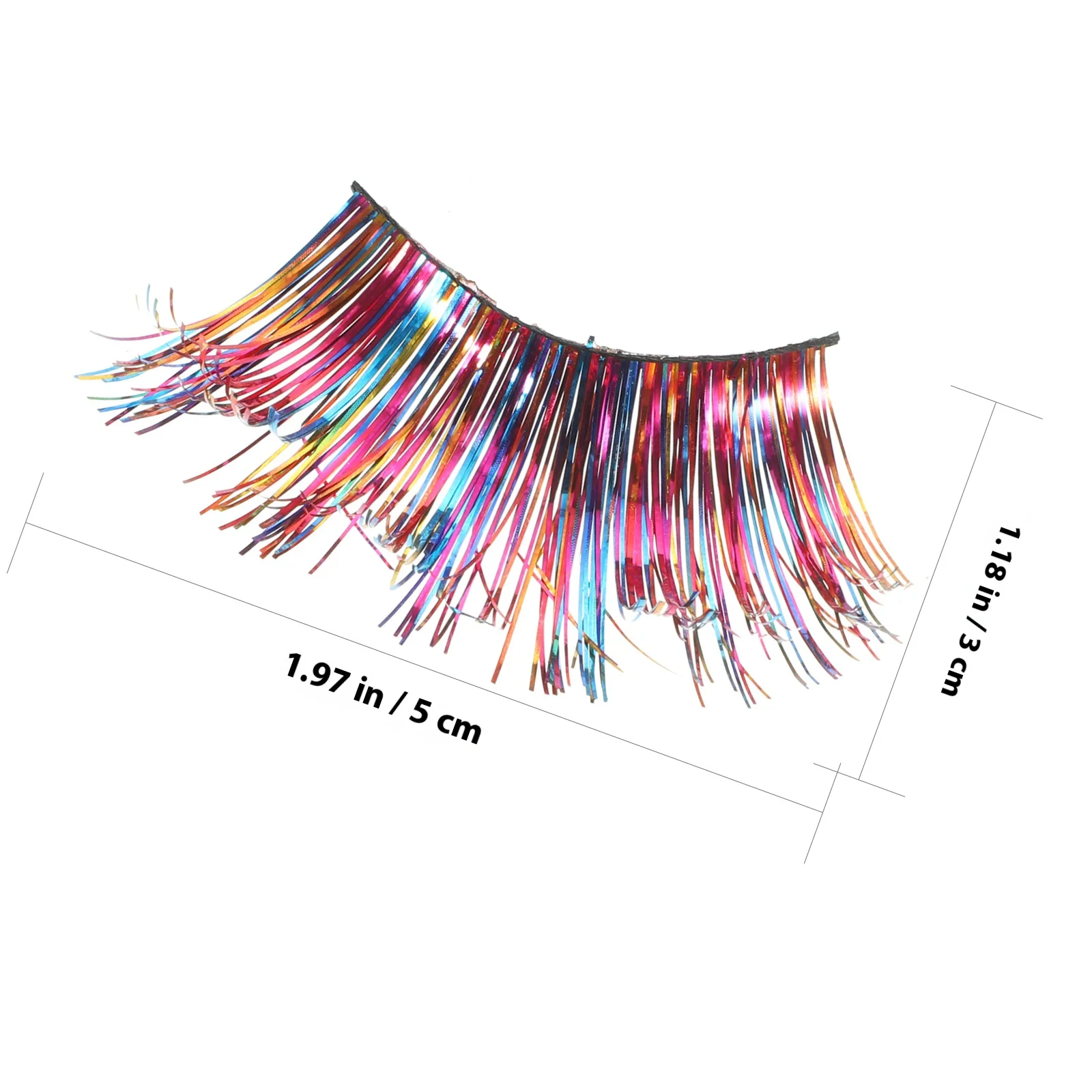 3Pairs Nep Wimpers Zacht Krullend Levendige Wimpers voor Halloween Make-up Festival Stage Event Oogverbetering Decor Vrouwen