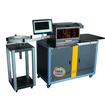 CNC automatic 3D signs aluminum stainless steel letter notch bending machine