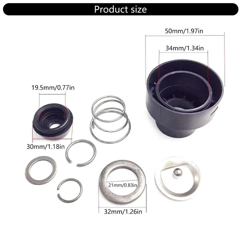 Защитный рукав буровой патрон для GBH2-20/24 GBH2-26 Electric Hammer Common Head Accessories Caps Spring Hetseer Y5Ga