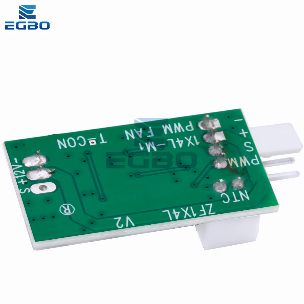 DC 12V PWM Speed Controller Fan Speed Governor with 4-Wire Temperature Control Switch for PC CPU Cooler Fan and Alarm STK IC